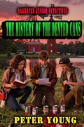 Cover: The Mystery of the Dented Cans (Oakhaven junior detectives, #3) - silver pen