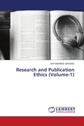 Cover: Research and Publication Ethics (Volume-1) - LAP Lambert Academic Publishing