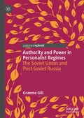 Cover: Authority and Power in Personalist Regimes - Palgrave Macmillan