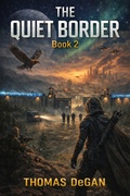Cover: The Quiet Border (The Divided Continent, #1) - Thomas DeGan