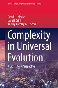 Enlarge image Cover: Complexity in Universal Evolution - Springer