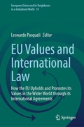 Cover: EU Values and International Law - Springer