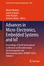 Cover: Advances in Micro-Electronics, Embedded Systems and IoT - Springer