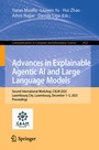 Cover: Advances in Explainable Agentic AI and Large Language Models. - Springer