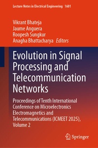 Enlarge image Cover: Evolution in Signal Processing and Telecommunication Networks - Springer