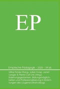 Cover: Inspektionsbasierte Schul- und Unterrichtsentwicklung - Verlag Empirische P&auml;dagogik