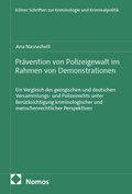 Cover: Pr&auml;vention von Polizeigewalt im Rahmen von Demonstrationen - Nomos