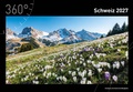 Cover: Schweiz Premiumkalender 2027 - 360&deg; medien
