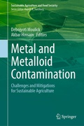 Cover: Metal and Metalloid Contamination - Springer