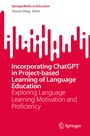 Cover: Incorporating ChatGPT in Project-Based Learning of Language Education - Springer