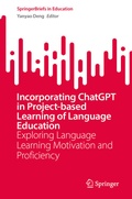 Cover: Incorporating ChatGPT in Project-Based Learning of Language Education - Springer