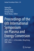 Cover: Proceedings of the 6th International Symposium on Plasma and Energy Conversion - Springer
