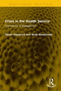 Cover: Crisis in the Health Service - Routledge