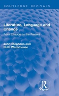 Cover: Literature, Language and Change - Routledge
