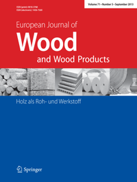 Bild: European Journal of Wood and Wood Products - Springer