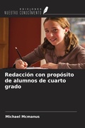 Cover: Redacci&oacute;n con prop&oacute;sito de alumnos de cuarto grado - Ediciones Nuestro Conocimiento