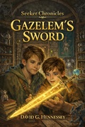 Cover: Gazelem's Sword (Seeker Chronicles, #2) - David G. Hennessey