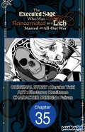 Cover: The Executed Sage Who Was Reincarnated as a Lich Started an All-Out War #035 - Square Enix