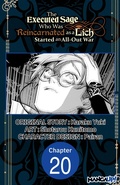 Cover: The Executed Sage Who Was Reincarnated as a Lich Started an All-Out War #020 - Square Enix