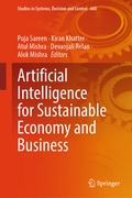 Cover: Artificial Intelligence for Sustainable Economy and Business - Springer