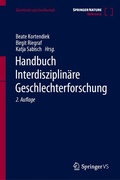 Cover: Handbuch Interdisziplin&auml;re Geschlechterforschung - Springer VS