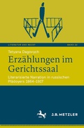 Cover: Erz&auml;hlungen im Gerichtssaal - J.B. Metzler
