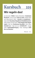 Cover: Kursbuch 225 - Kursbuch Kulturstiftung gGmbH