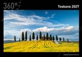 Cover: Toskana Premiumkalender 2027 - 360&deg; medien