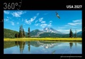 Cover: USA - Premiumkalender 2027 - 360&deg; medien