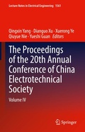 Cover: The Proceedings of the 20th Annual Conference of China Electrotechnical Society - Springer