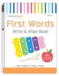 Cover: First Words: Write & Wipe Activity Book - Lake Press