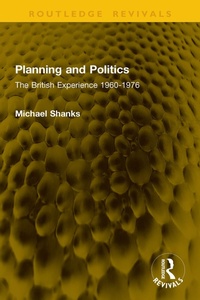Enlarge image Cover: Planning and Politics - Routledge