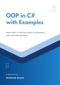Enlarge image Cover: OOP in C# with Examples - Lulu.com