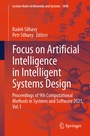 Cover: Focus on Artificial Intelligence in Intelligent Systems Design - Springer