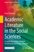 Cover: Academic Literature in the Social Sciences - Springer