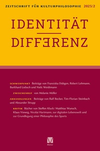 Enlarge image Cover: Identität/Differenz - Meiner