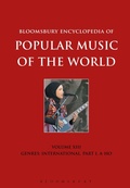 Cover: Bloomsbury Encyclopedia of Popular Music of the World, Volume 13 - Bloomsbury Academic