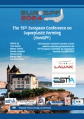 Cover: The 15th European Conference on Superplastic Forming (EuroSPF) - Trans Tech Publications Ltd