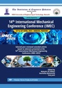 Cover: 14th International Mechanical Engineering Conference (IMEC) - Trans Tech Publications Ltd