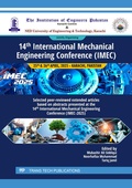 Cover: 14th International Mechanical Engineering Conference (IMEC) - Trans Tech Publications Ltd