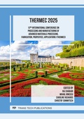 Cover: 13th International Conference on Processing and Manufacturing of Advanced Materials Processing, Fabrication, Properties, Applications (THERMEC) - Trans Tech Publications Ltd
