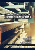 Cover: Steel and Alloys, Recycled and Green Building Materials - Trans Tech Publications Ltd