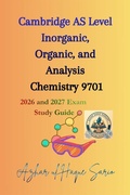 Cover: Cambridge AS Level Inorganic, Organic, and Analysis Chemistry 9701 - Azhar Sario Hungary