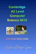 Cover: Cambridge A2 Level Computer Science 9618 - Azhar Sario Hungary
