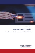 Cover: RDBMS and Oracle - LAP Lambert Academic Publishing