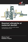 Cover: Reazioni allergiche ai materiali dentali - Edizioni Sapienza