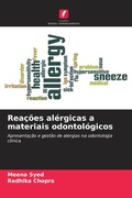 Cover: Reacoes alergicas a materiais odontologicos - Edicoes Nosso Conhecimento