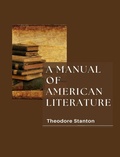 Cover: A MANUAL OF AMERICAN LITERATURE - Tamilnadu Book House