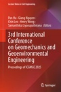 Cover: 3rd International Conference on Geomechanics and Geoenvironmental Engineering - Springer