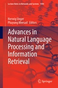 Cover: Advances in Natural Language Processing and Information Retrieval - Springer